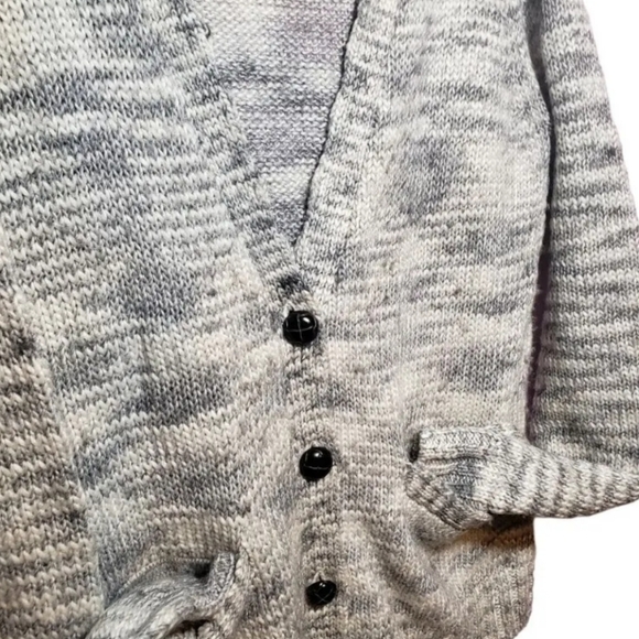 Mossimo Cardigan Sweater Womens Size XXL Wool Blend Knit Button Front Gray - Picture 5 of 11